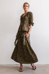 Xander Floral Maxi Skirt - FINAL SALE