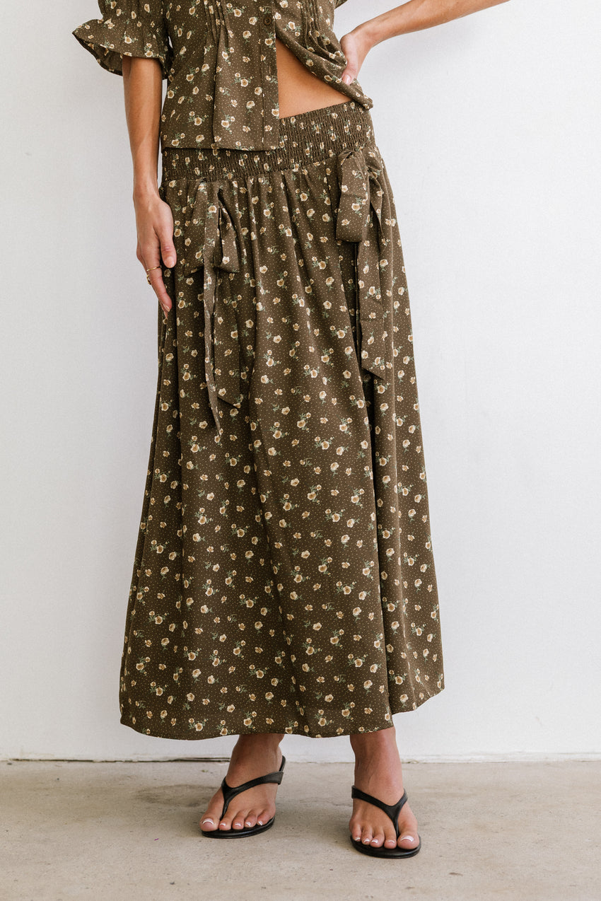 Xander Floral Maxi Skirt - FINAL SALE