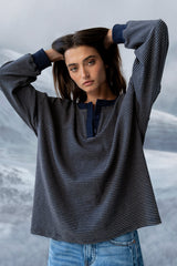 Skye Oversized Striped Top - FINAL SALE