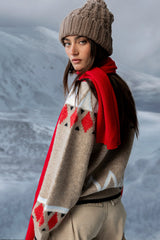 Zayne Abstract Knit Sweater - FINAL SALE
