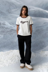 Bonjour Knit Top in Brown - FINAL SALE
