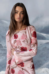 Melody Ultra Maxi Dress in Mauve - FINAL SALE