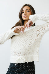 Joseph Knit Sweater in Ivory - FINAL SALE