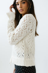 Joseph Knit Sweater in Ivory - FINAL SALE