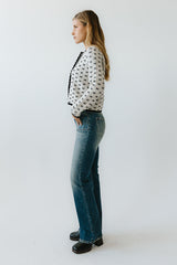 Courtney Scalloped Cardigan in Cream - FINAL SALE