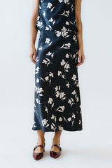 Carsyn Floral Maxi Skirt in Black - FINAL SALE