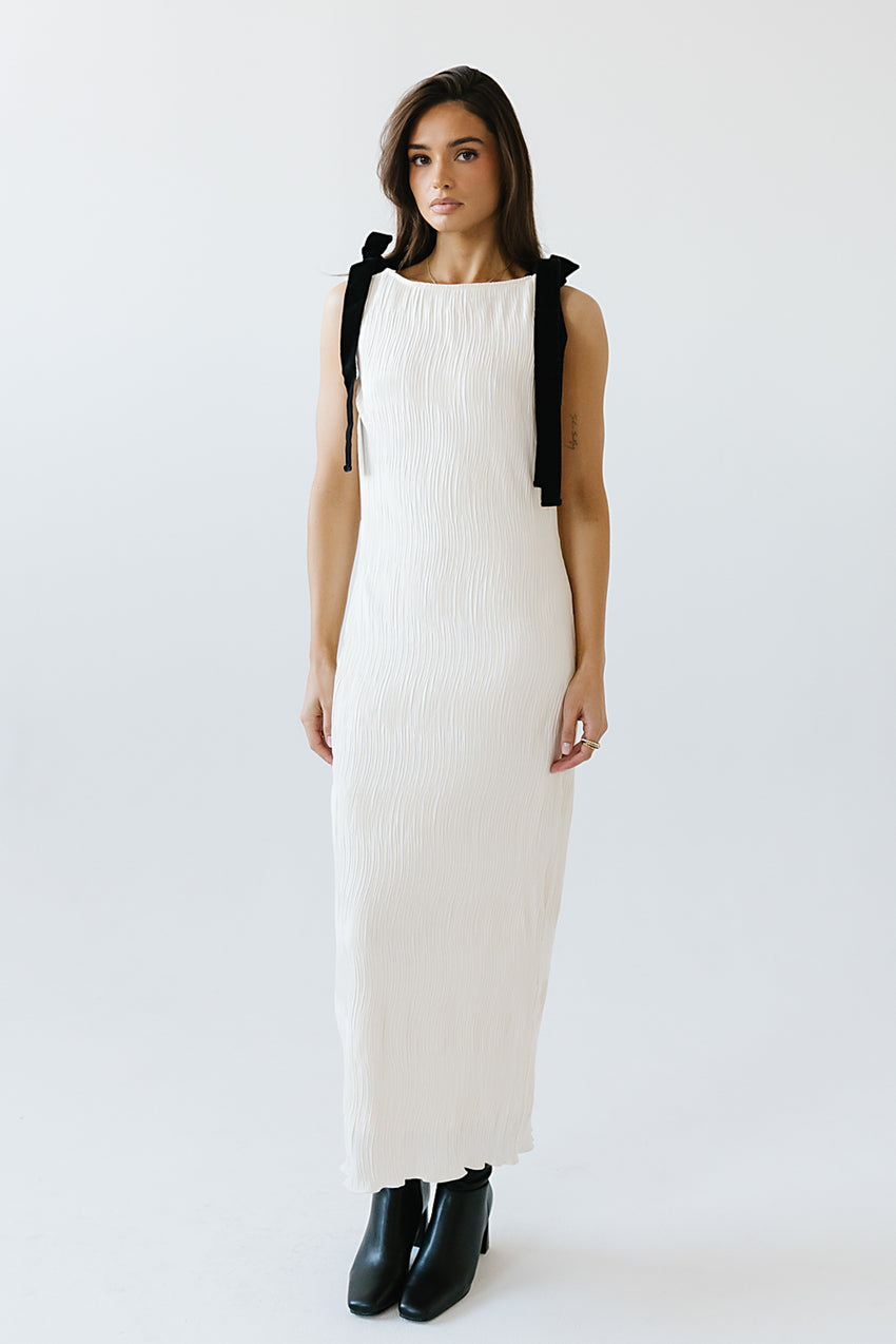 Kasey Textured Maxi Dress - FINAL SALE