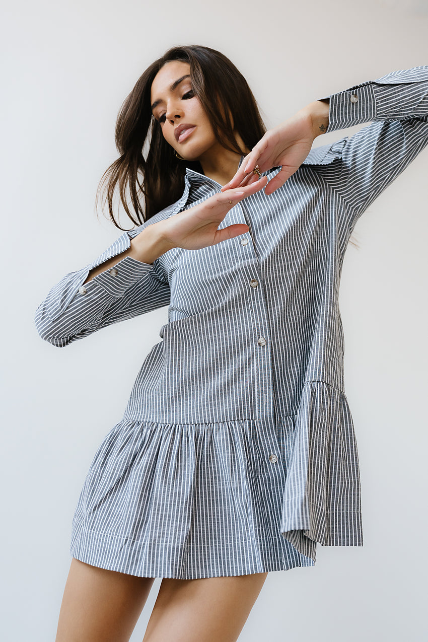 Renley Striped Mini Dress - FINAL SALE