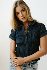 Maddie Smocked Blouse - FINAL SALE
