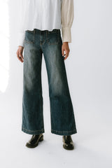 Alexia Wide Leg Jeans in Dark Wash - FINAL SALE