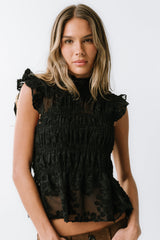 Kori Ruffle Lace Top - FINAL SALE