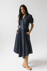 Ivan Denim Midi Dress - FINAL SALE