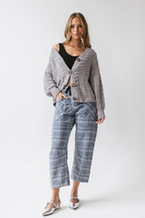 Brett Oversized Cardigan in Grey - FINAL SALE