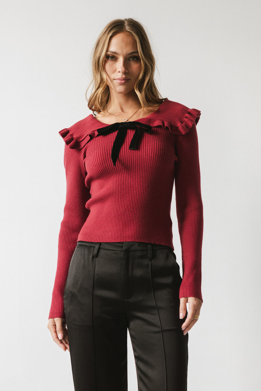 Melody Collared Sweater - FINAL SALE
