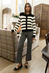 Constance Plaid Wide Leg Pants - FINAL SALE
