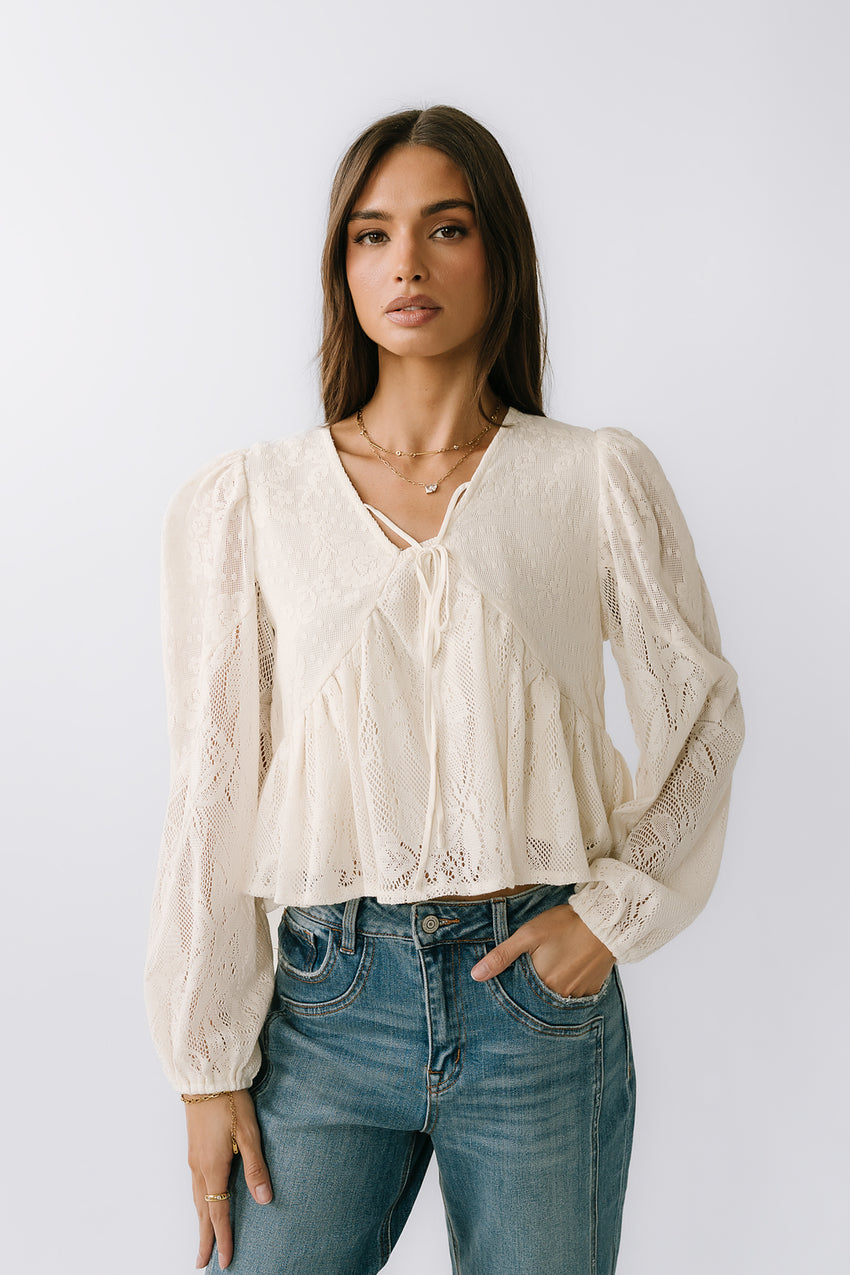 Tommy Lace Top - FINAL SALE