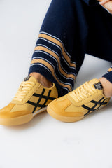 Polly Sneakers in Yellow - FINAL SALE