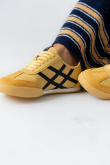 Polly Sneakers in Yellow - FINAL SALE