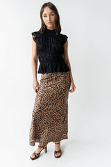 Rodney Smocked Blouse in Black - FINAL SALE