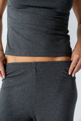 Jordanna Wide Leg Pants in Charcoal - FINAL SALE