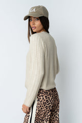 Leo Layered Sweater in Beige - FINAL SALE