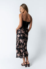 Jordyn Floral Midi Dress - FINAL SALE