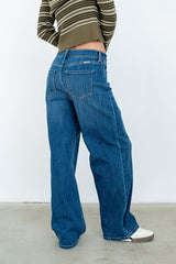 Terry Wide Leg Jeans - FINAL SALE