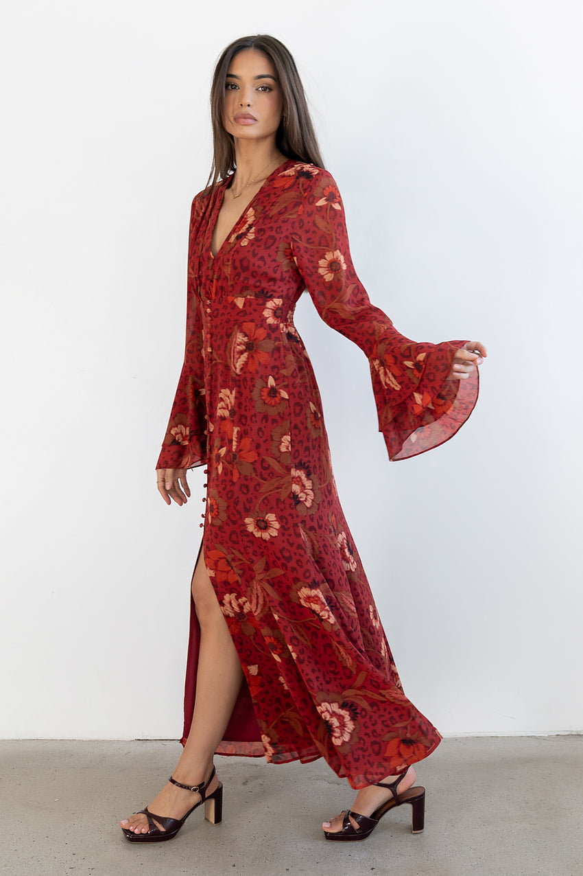 Theo Floral Maxi Dress - FINAL SALE