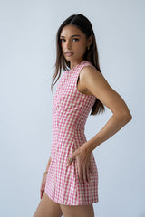 Brecken Gingham Mini Dress - FINAL SALE