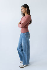 Lessie Wide Leg Jeans - FINAL SALE