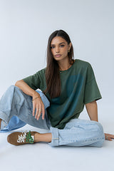 Tiana Barrel Jeans in Light Wash