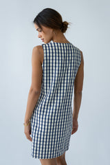 Sue Gingham Mini Dress - FINAL SALE