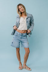 Franko Embroidered Shorts - FINAL SALE