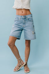 Franko Embroidered Shorts - FINAL SALE