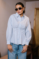 Hadley Striped Button Up - FINAL SALE