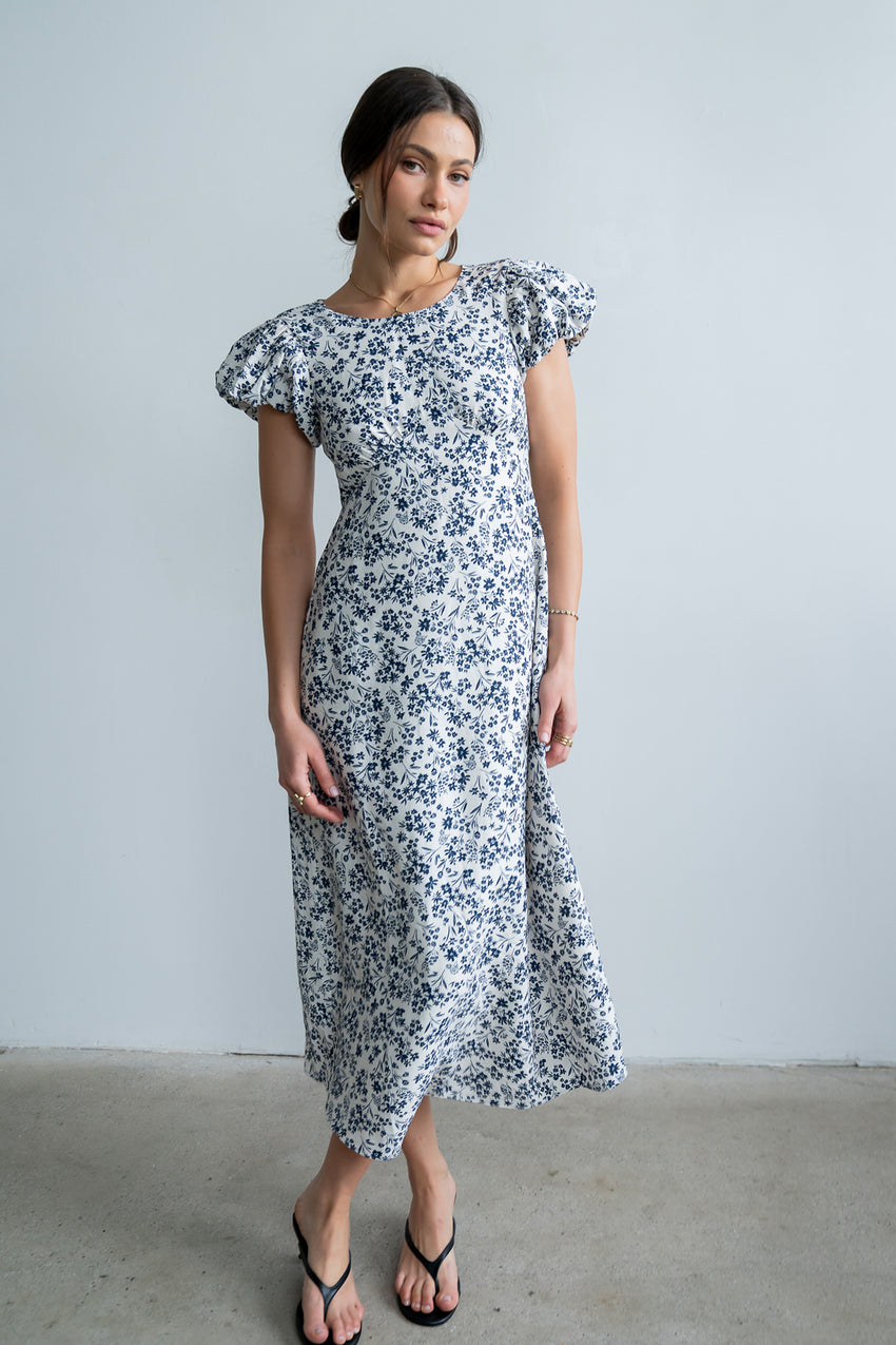 Smith Floral Midi Dress