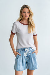 Franky Waffle Knit Top - FINAL SALE