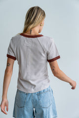 Franky Waffle Knit Top - FINAL SALE