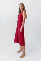 Danika Button Down Maxi Dress - FINAL SALE