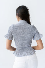 Brianna Smocked Top - FINAL SALE