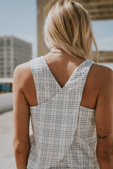 Viola Plaid Tank Top - FINAL SALE