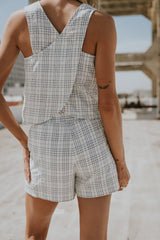 Viola Plaid Tank Top - FINAL SALE