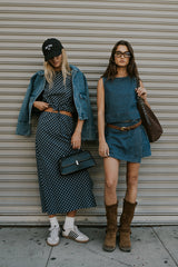 Baylor Plaid Midi Skirt - FINAL SALE