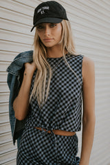 Baylor Plaid Tank - FINAL SALE