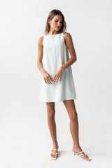 Aria Mini Dress in Blue - FINAL SALE