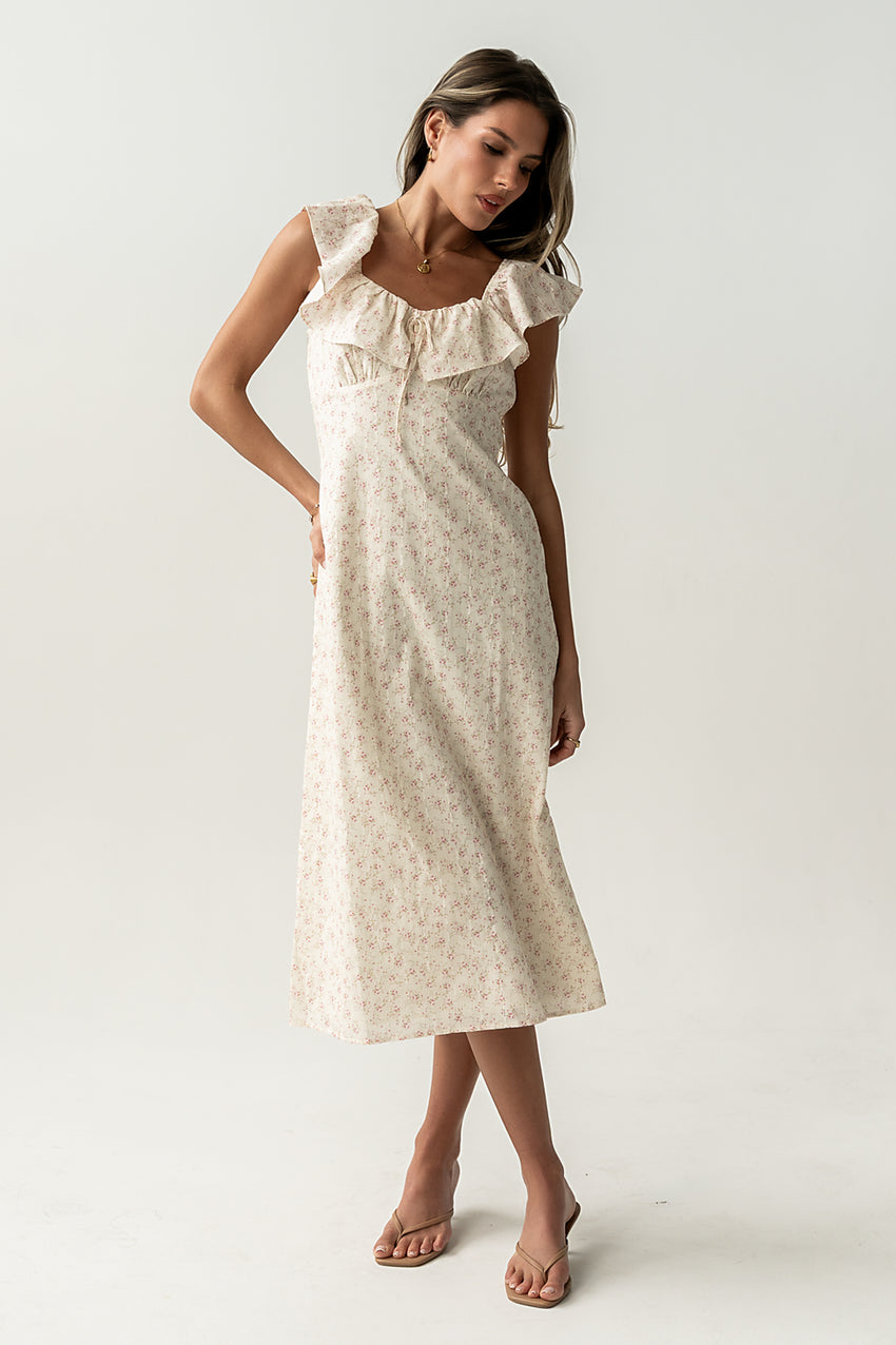 Rustin Floral Midi Dress