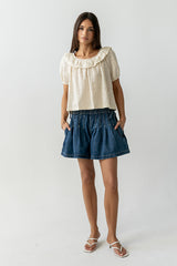 Nancie Floral Blouse - FINAL SALE