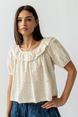 Nancie Floral Blouse - FINAL SALE