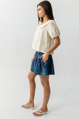 Nancie Floral Blouse - FINAL SALE