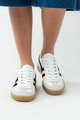 Gola Viper Leather Sneakers in White - FINAL SALE